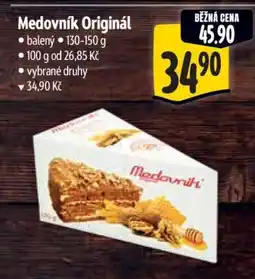 Albert MEDOVNÍK ORIGINAL nabídka