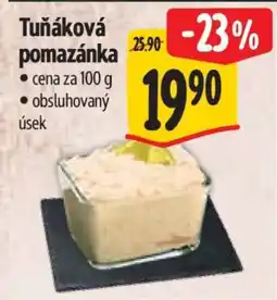 Albert Tuňáková pomazánka nabídka