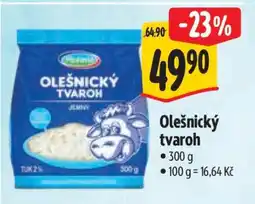 Albert Olešnický tvaroh nabídka