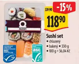 Albert Sushi set nabídka