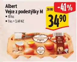 Albert Albert Vejce z podestýlky M nabídka