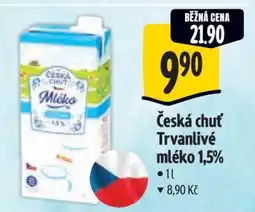 Albert Česká chuť Trvanlivé mléko 1,5% nabídka