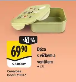 Albert Dóza s víčkem a ventilem nabídka