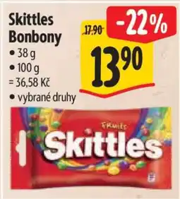 Albert SKITTLES Bonbony nabídka