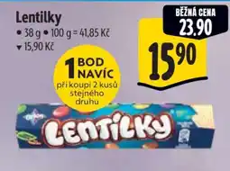 Albert Lentilky nabídka