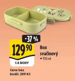 Albert Box svačinový nabídka