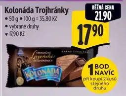 Albert Kolonáda trojhránky nabídka