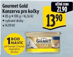 Albert GOURMET GOLD Konzerva pro kočky nabídka