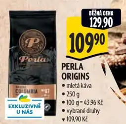 Albert PERLA ORIGINS nabídka