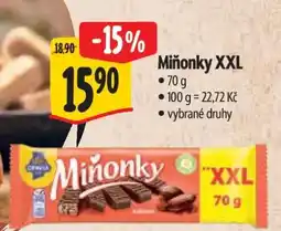 Albert Miňonky XXL nabídka