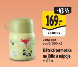 Albert Dětská termoska na jídlo a nápoje nabídka