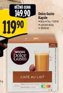 Albert Dolce Gusto kapsle nabídka