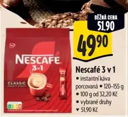 Albert Nescafé 3 v 1 nabídka