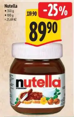 Albert Nutella nabídka