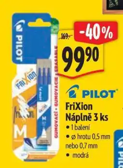 Albert Pilot FriXion Náplně 3 ks nabídka