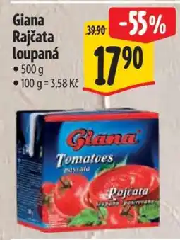 Albert Giana rajčata loupaná nabídka