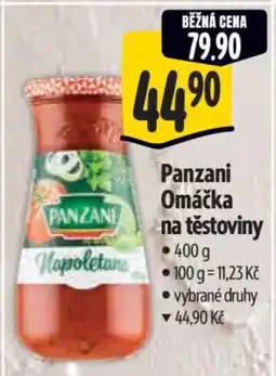 Albert Panzani Omáčka na těstoviny nabídka