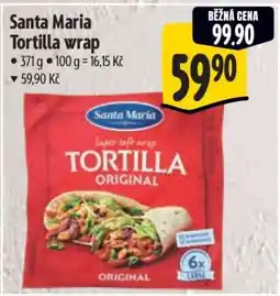 Albert Santa Maria Tortilla wrap nabídka