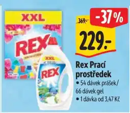 Albert Rex prací prostředek nabídka
