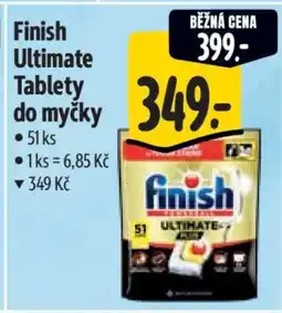 Albert Finish Ultimate Tablety do myčky nabídka
