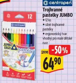 Albert Trojhranné pastelky JUMBO nabídka