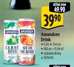 Albert Amundsen drink nabídka