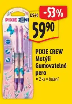 Albert Pixie Crew Motýli Gumovatelné pero nabídka