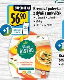 Albert Krémová polévka z dýně a mrkviček nabídka