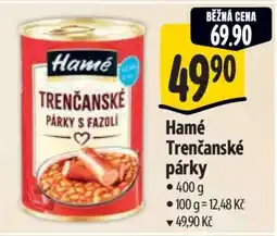 Albert Hamé Trenčanské párky nabídka