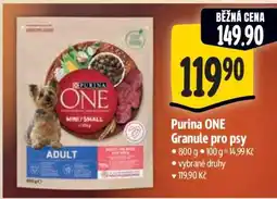 Albert PURINA ONE Granule pro psy nabídka