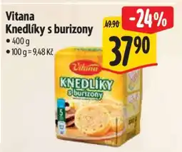 Albert Vitana Knedlíky s burizony nabídka