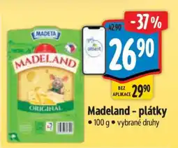 Albert Madeland plátky nabídka