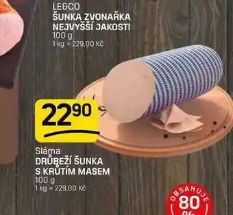 Flop DRŮBEŽÍ ŠUNKA S KRŮTÍM MASEM nabídka