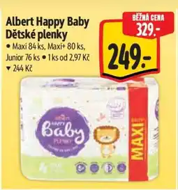 Albert Albert Happy Baby Dětské plenky nabídka