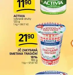 Flop JČ ZAKYSANÁ SMETANA TRADIČNÍ 18% nabídka