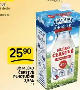 Flop JČ MLÉKO ČERSTVÉ PLNOTUČNÉ 3,5% nabídka