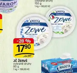 Flop JČ ŽERVÉ vybrané druhy nabídka