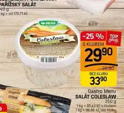 Flop SALÁT COLESLAW nabídka