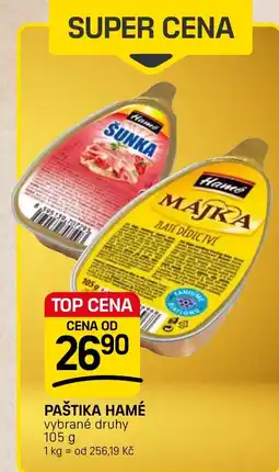 Flop Paštika Hamé nabídka