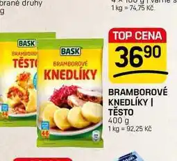 Flop BRAMBOROVÉ KNEDLÍKY | TĚSTO nabídka