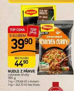 Flop NUDLE Z PÁNVE vybrané druhy nabídka