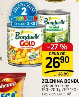 Flop Zelenina bonduelle nabídka