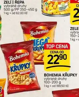 Flop BOHEMIA KŘUPKY vybrané druhy nabídka