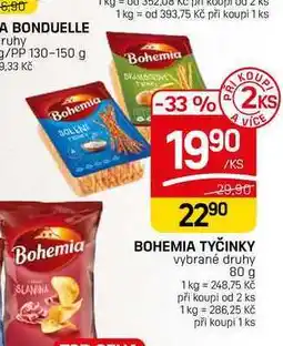 Flop BOHEMIA TYČINKY vybrané druhy nabídka