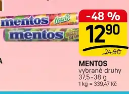 Flop MENTOS nabídka