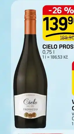 Flop Cielo prosecco doc nabídka