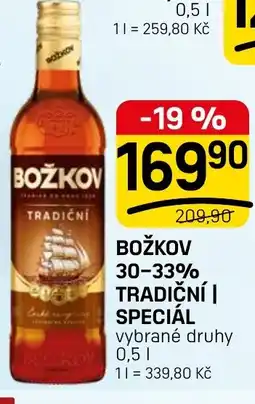 Flop Bozkov 30-33% tradiční | speciál nabídka