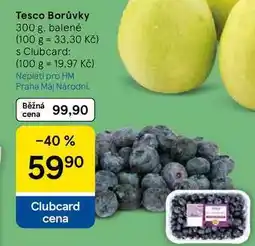 Tesco Tesco Borůvky, 300 g, balené nabídka