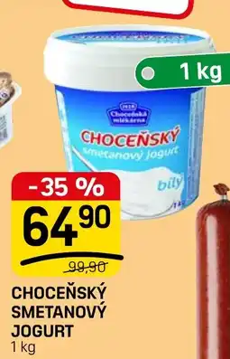 Flop Choceňský smetanový jogurt nabídka