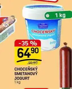 Flop CHOCEŇSKÝ SMETANOVÝ JOGURT nabídka